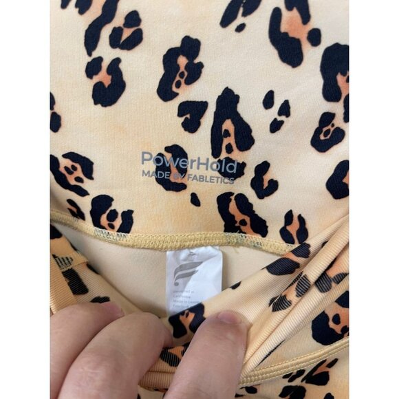 Fabletics Powerhold Leopard Print On-The-Go High-Waisted Leggings Size XL - Picture 5 of 8